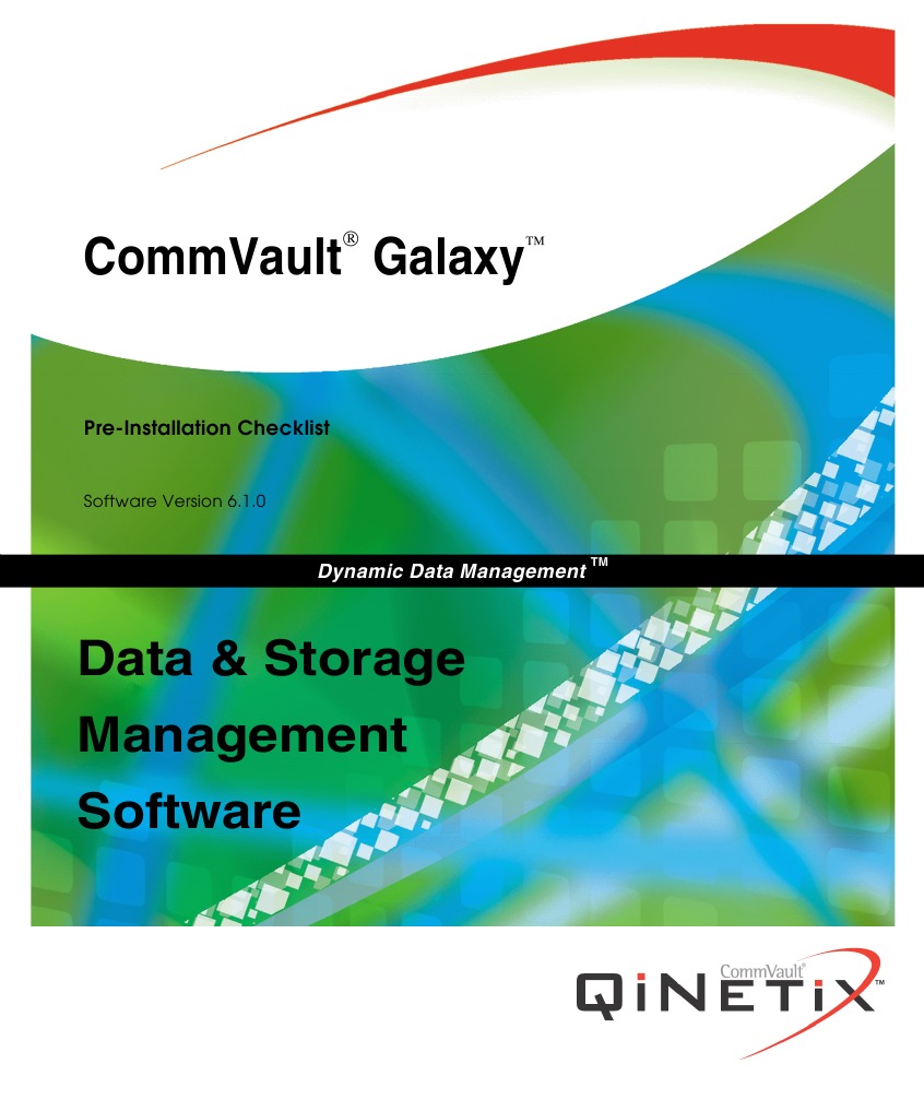 Pre Install Commvault | PDF | Backup | Domain Name System
