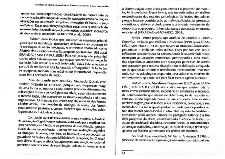 Psicologia Do Esporte | PDF