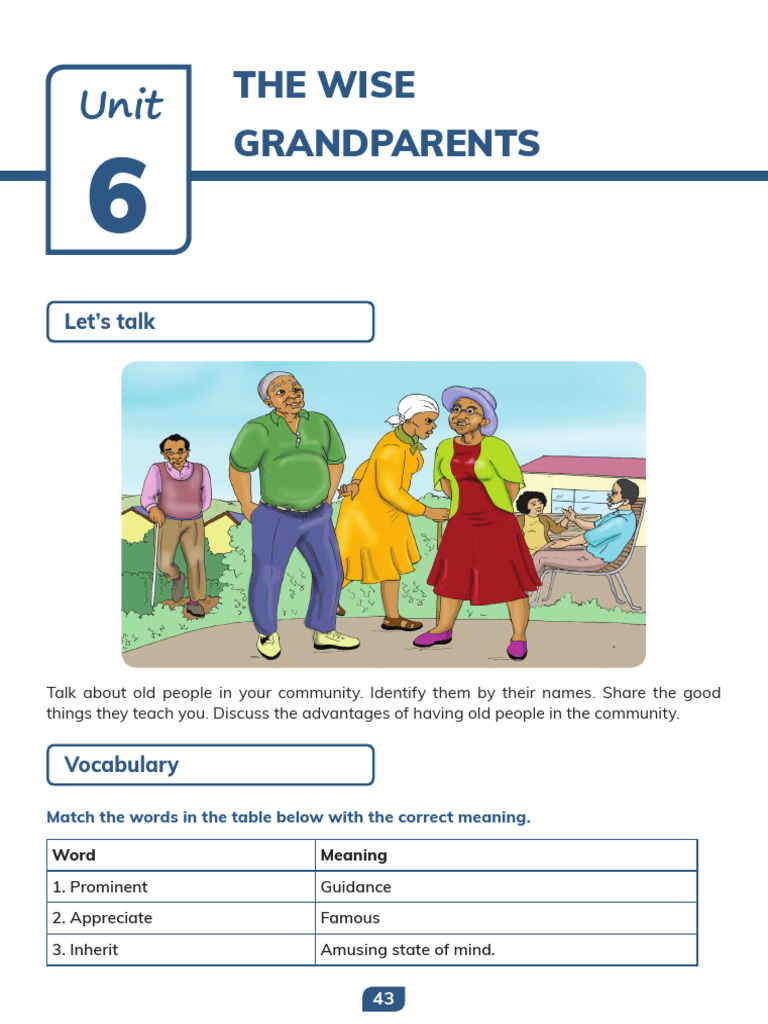 The Wise Grandparents' Teachings | PDF