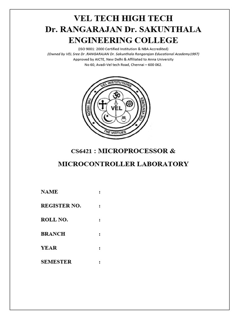 Mpmc manual | PDF | Assembly Language | Binary Coded Decimal