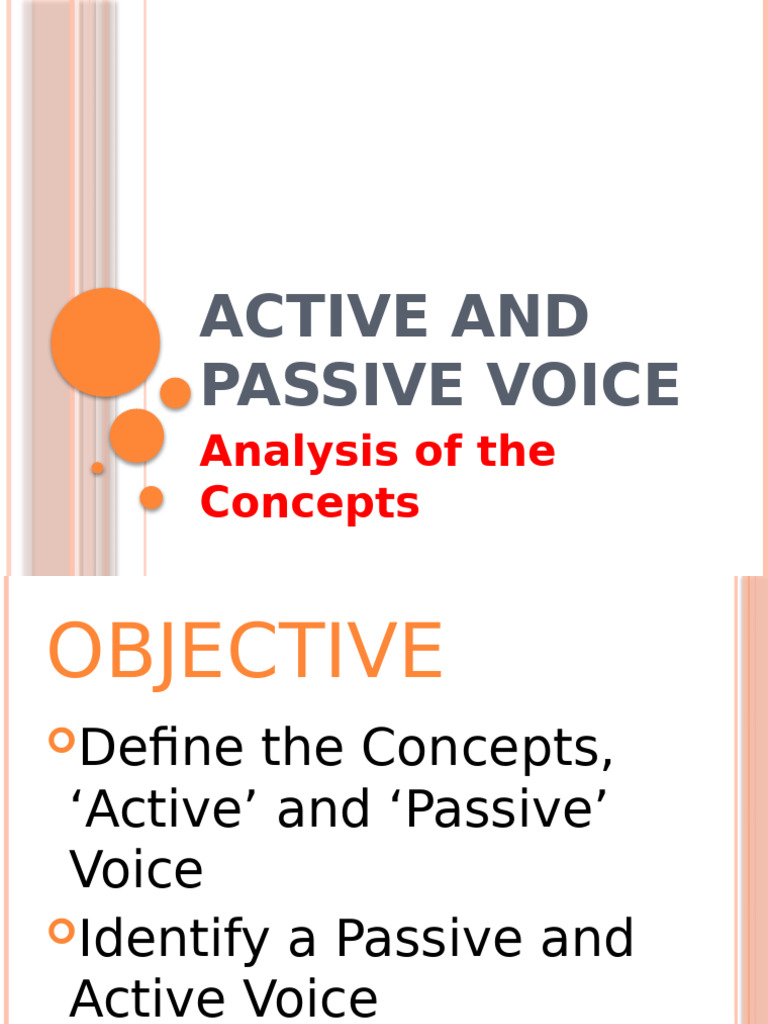Active vs. Passive Voice Explained | PDF | Verb | Subject (Grammar)