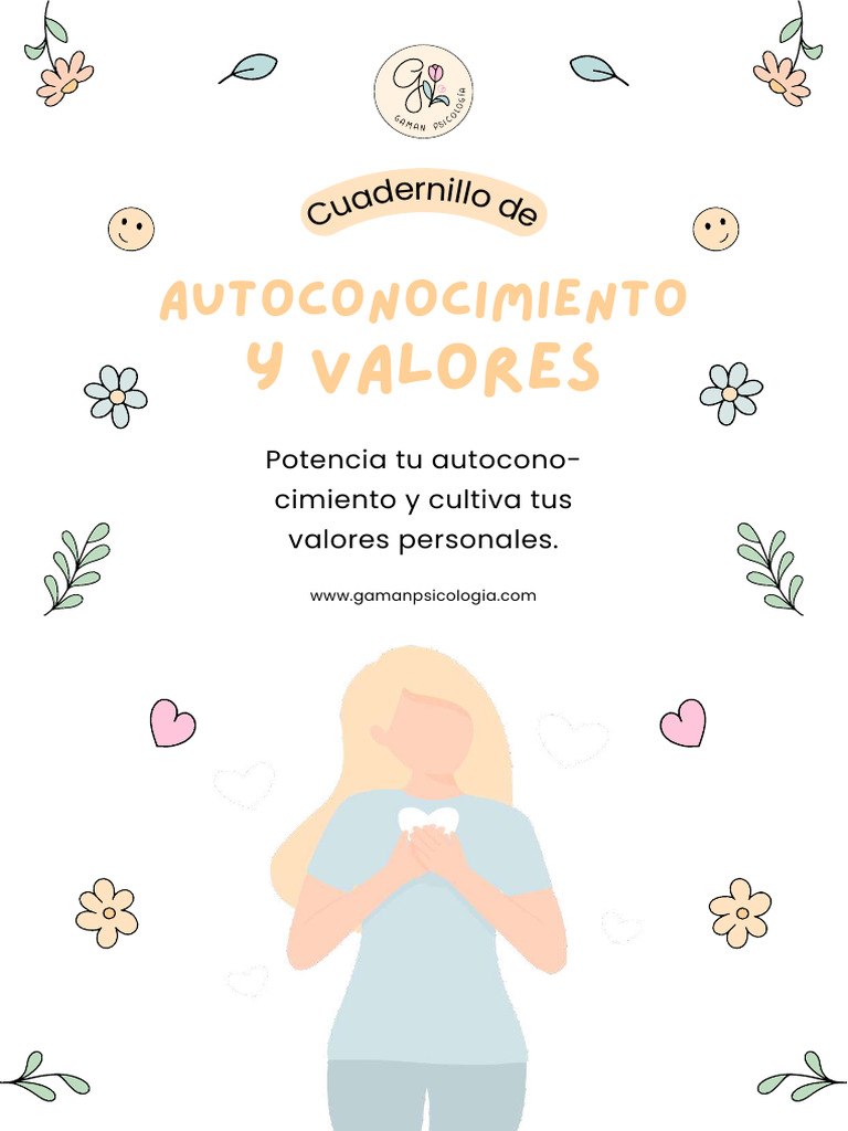 Cuadernillo de Autoconocimiento y Valores | PDF | Autoestima | Ciencia ...