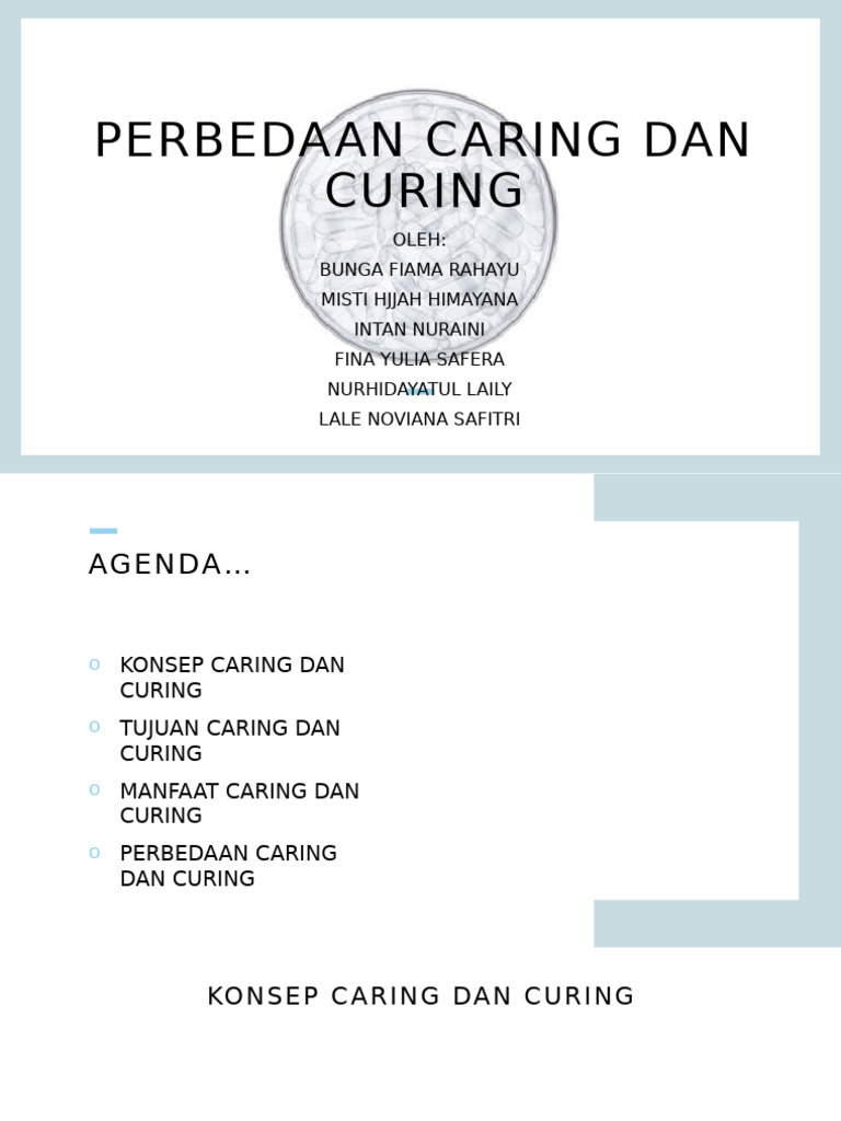 Perbedaan Caring Dan Curing | PDF