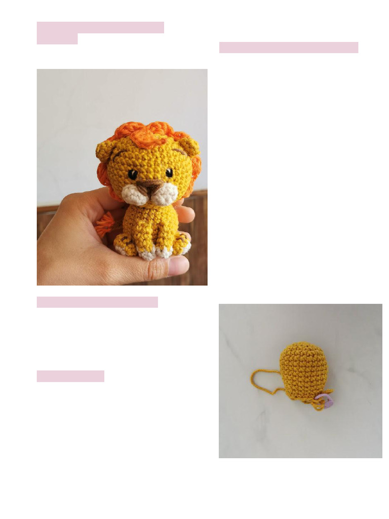 Leonis Mini Leon - Ovejita Tejedora Español | PDF