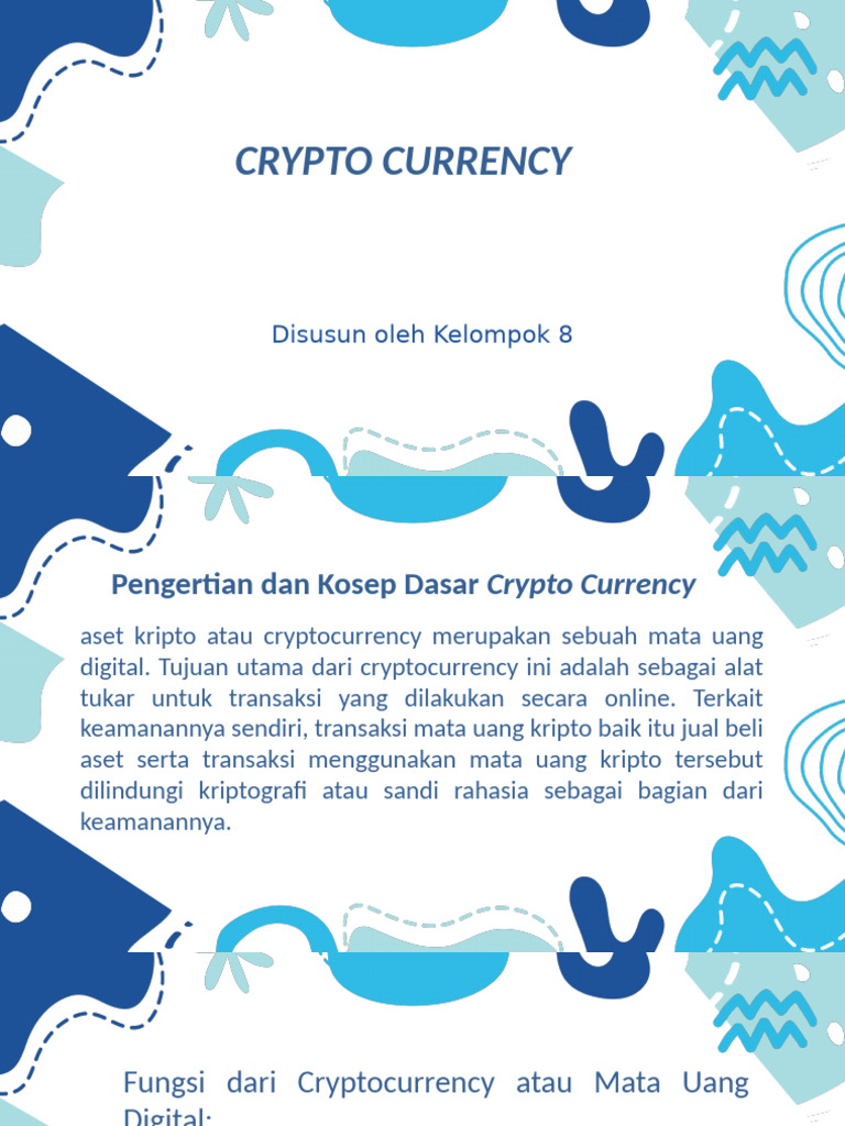 KELOMPOK 8 Crypto Currency | PDF