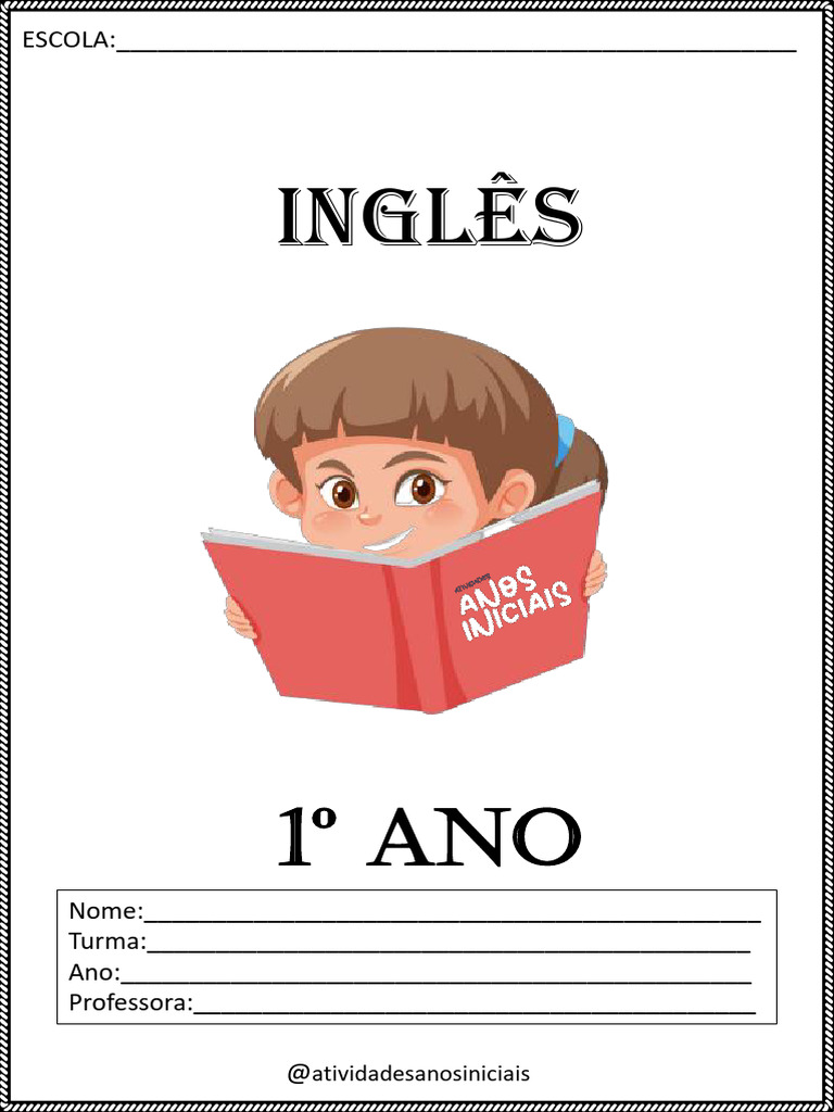 Atividades de Inglês para 1º Ano | PDF