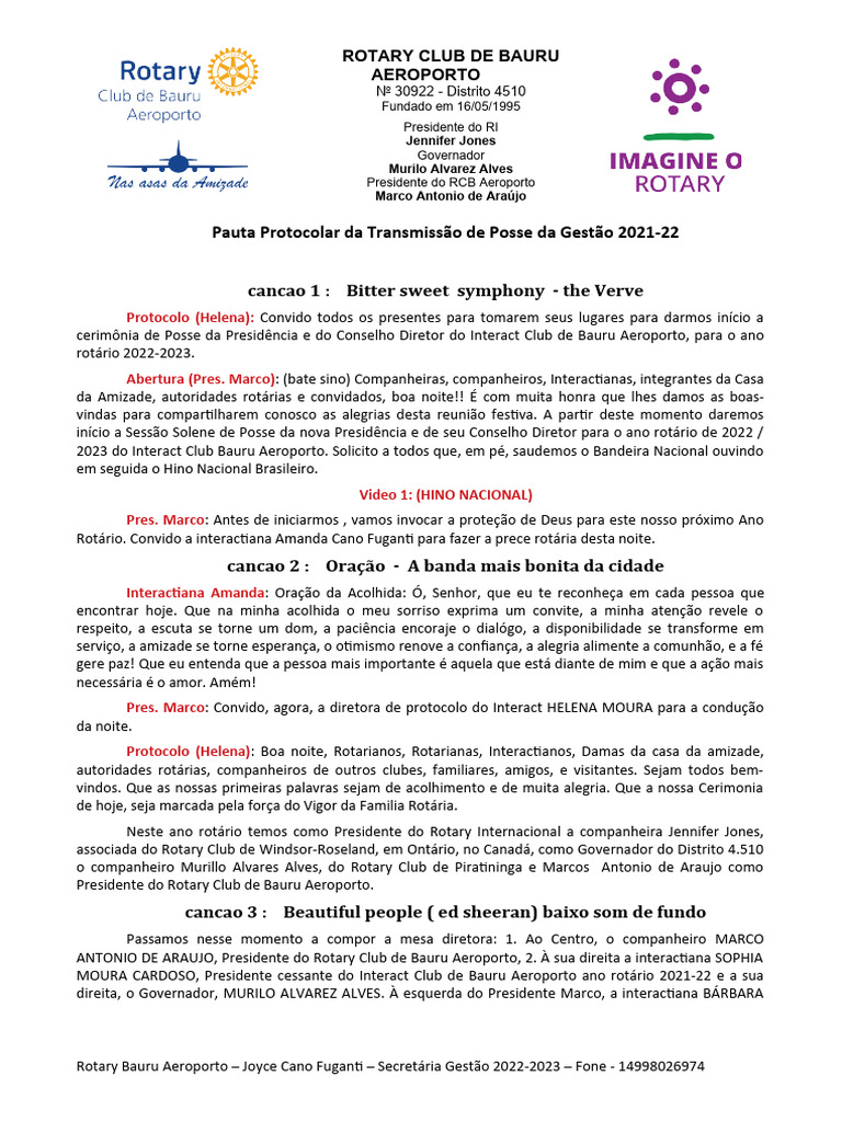 protocolo (1) | PDF | Oração