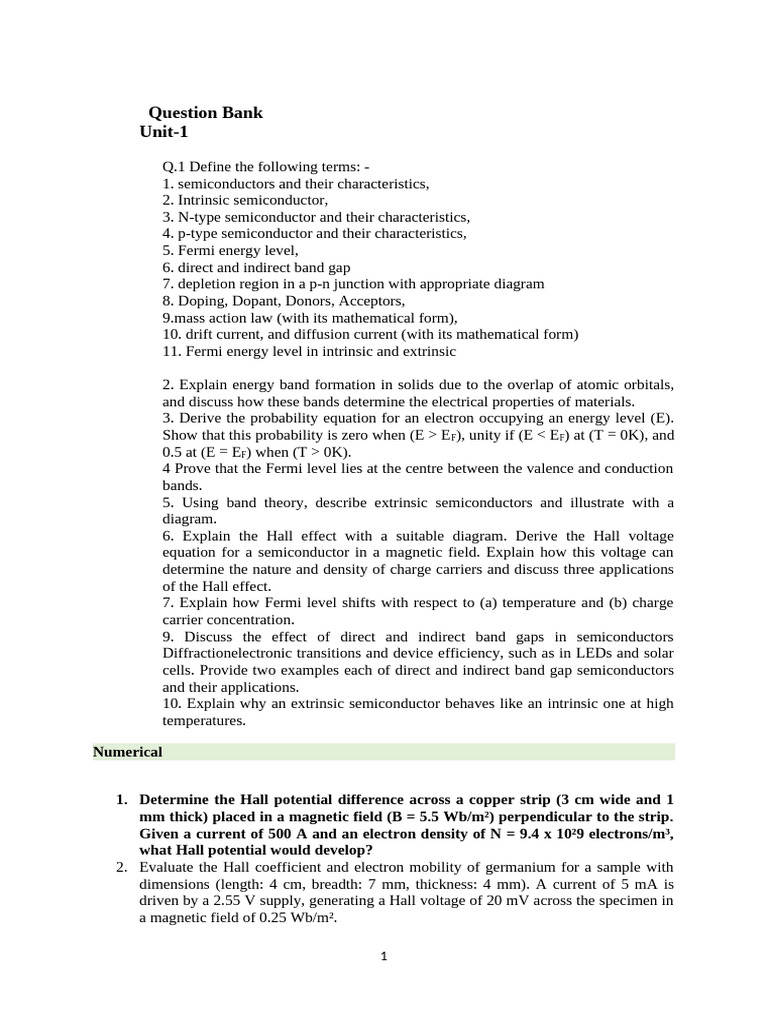 Probability of Electron Occupation Near Fermi Level | PDF | Laser ...