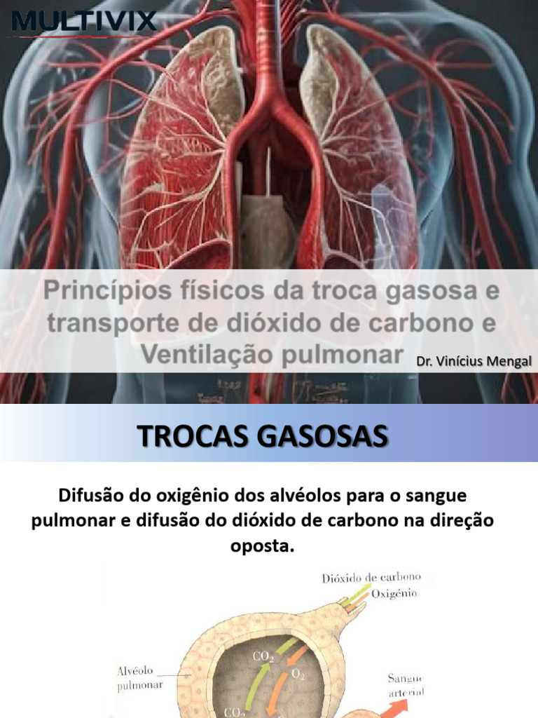 Princípios Físicos Da Troca Gasosa e Transporte de Dióxido de Carbono e ...