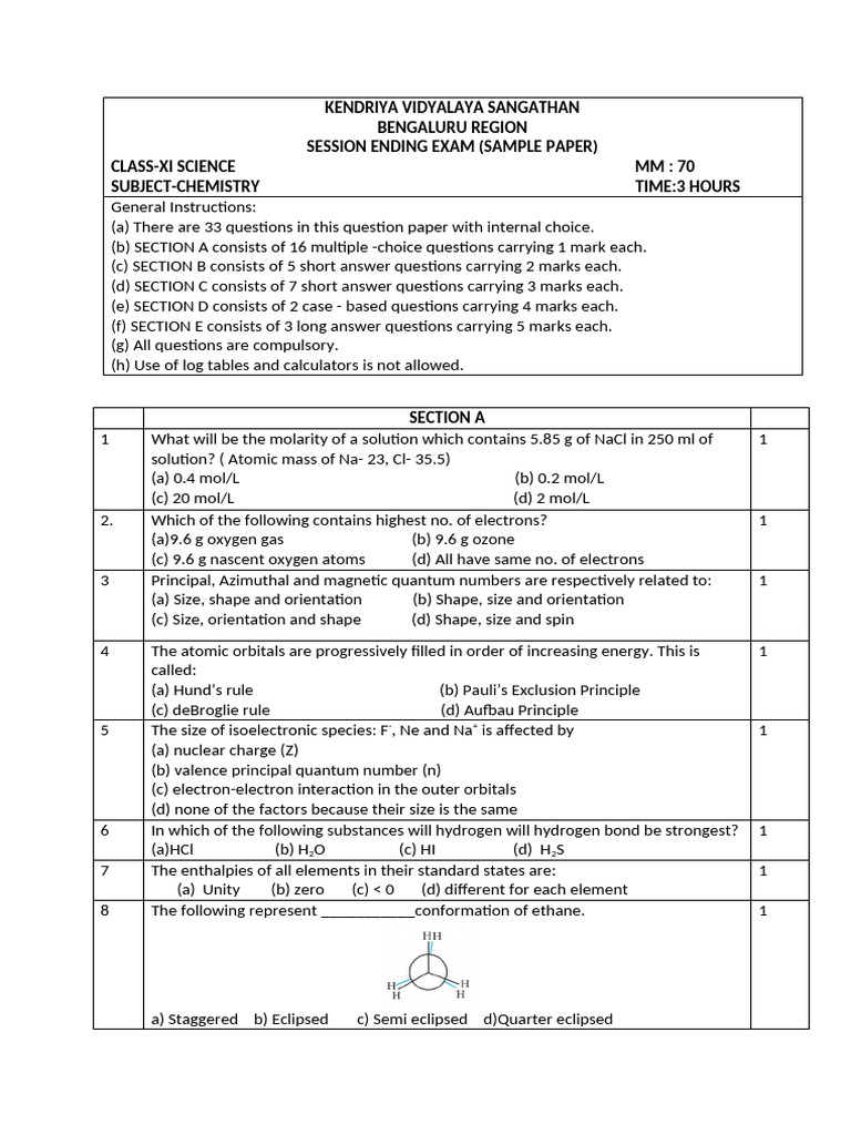 Xi chemistry qp suman yadav pdf redox chemical reactions