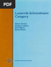 Cornea, Lupton, Oprea, Tanre - Lusternik Schnirelmann Category