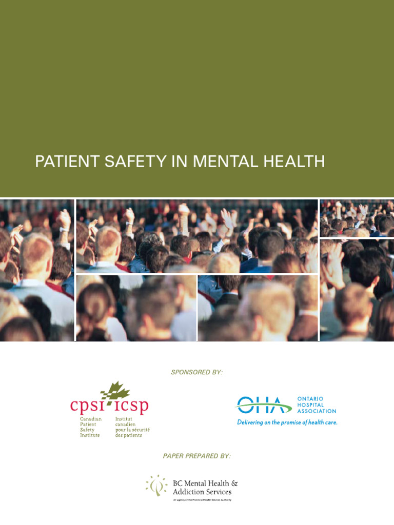 Mental Health Paper | PDF | Patient Safety | Mental Health