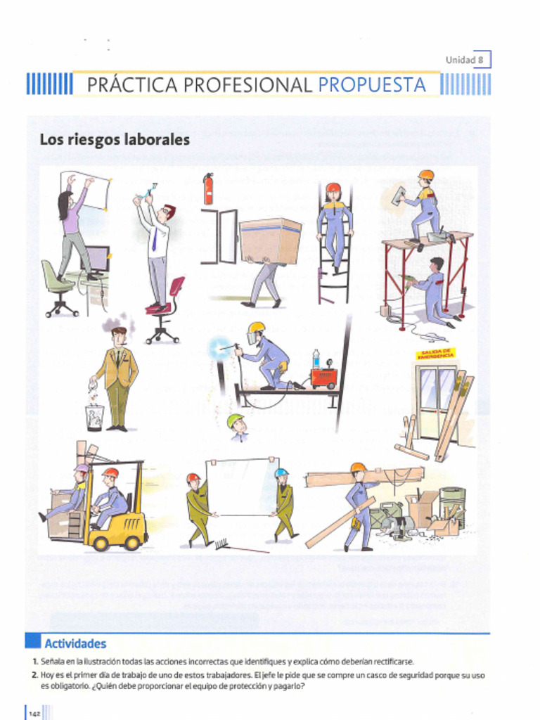 Práctica los riesgos Laborales | PDF