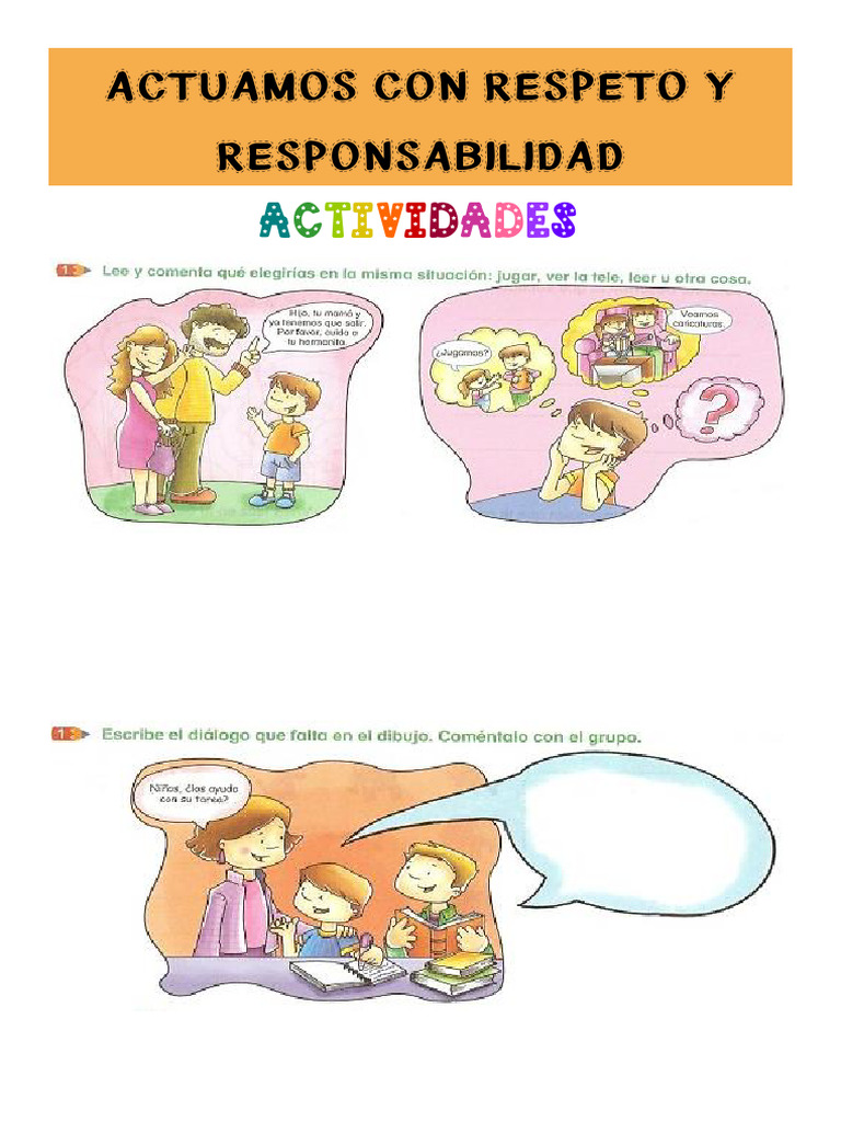 Actuamos con Respeto y Responsabilidad | PDF