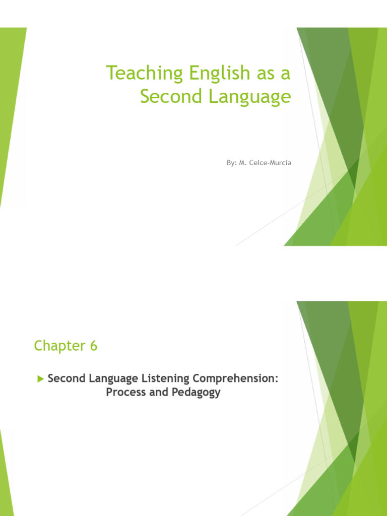 Enhancing ESL Listening Skills and Strategies | PDF | Metacognition ...