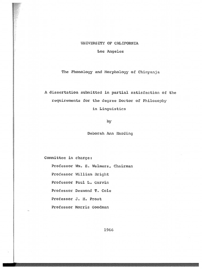 Harding 1966 | PDF