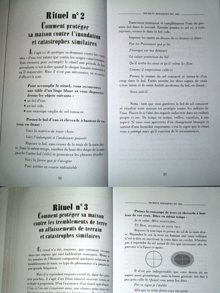 60 Rituels de La Magie Du Sel 2 | PDF