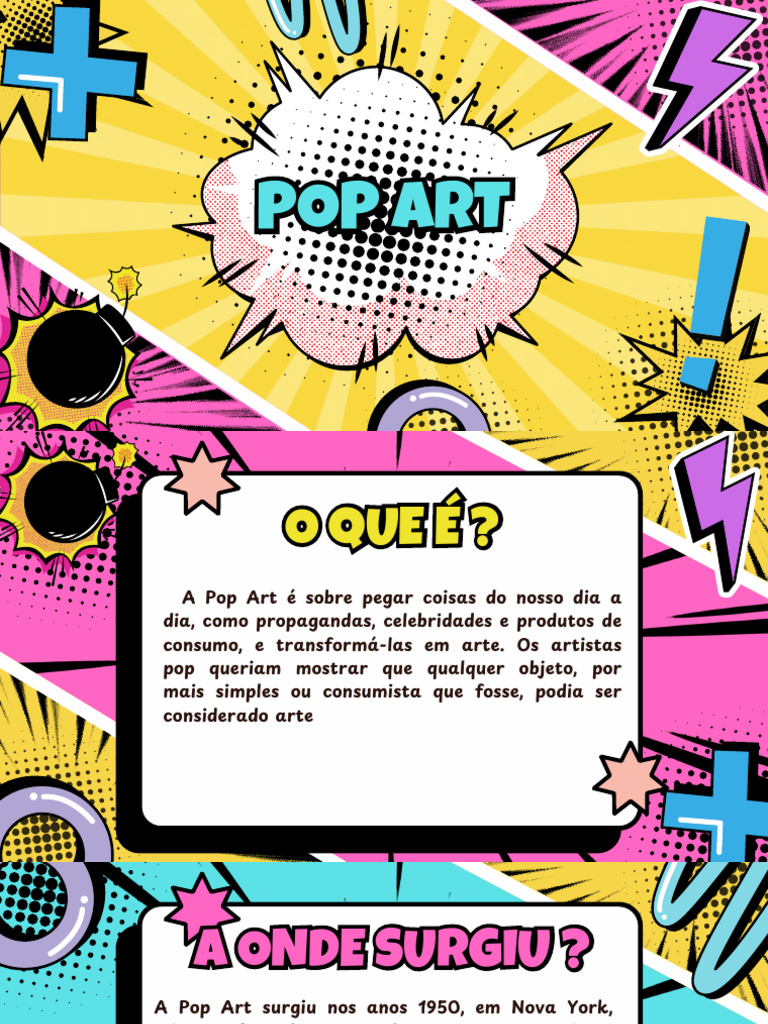 O que é Pop Art e seus principais artistas | PDF