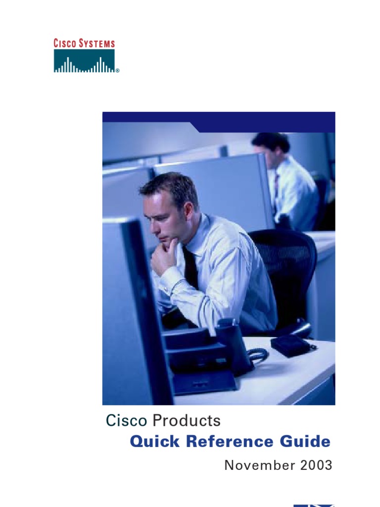 Reference Guide November 2003 Pdf Cisco Systems Computer Network