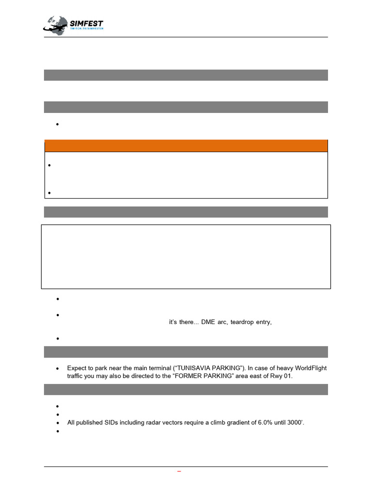 DTTA | PDF | Airport | Instrument Flight Rules