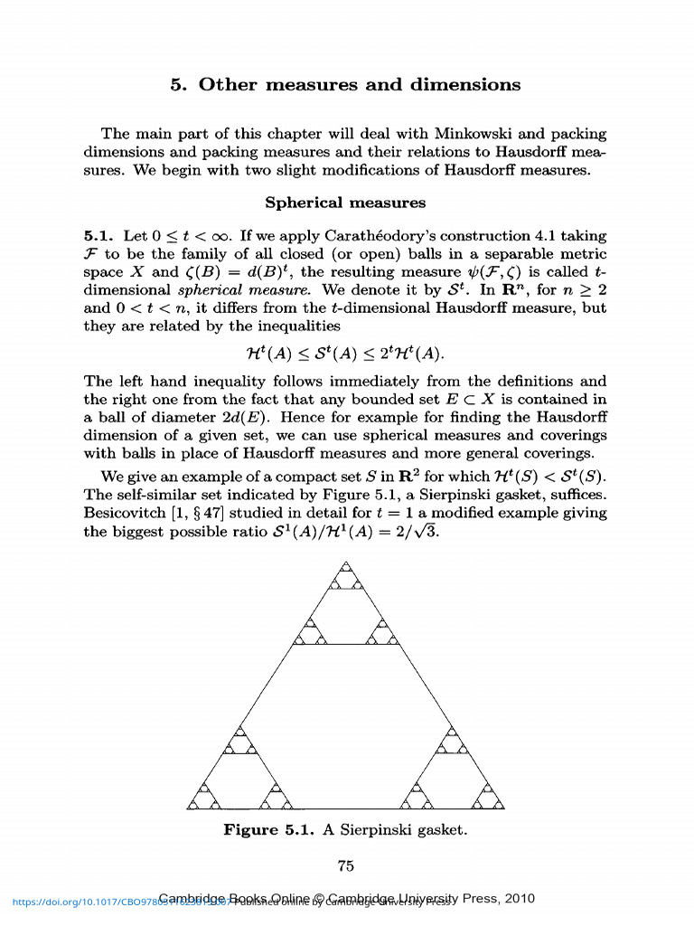 GEOMETRY OF SETS AND MEASURES IN EUCLIDEAN SPACES_Other_measures_and ...