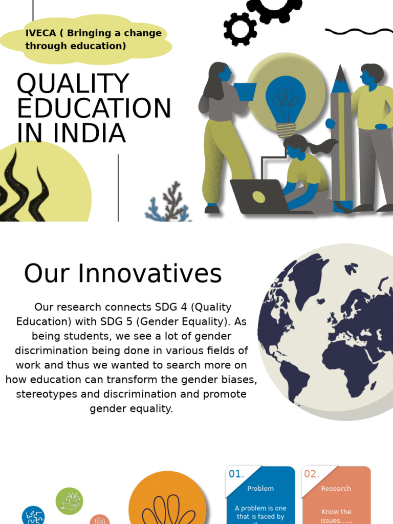 Quality Education in India(Team-3) | PDF | Gender Studies | Gender Equality