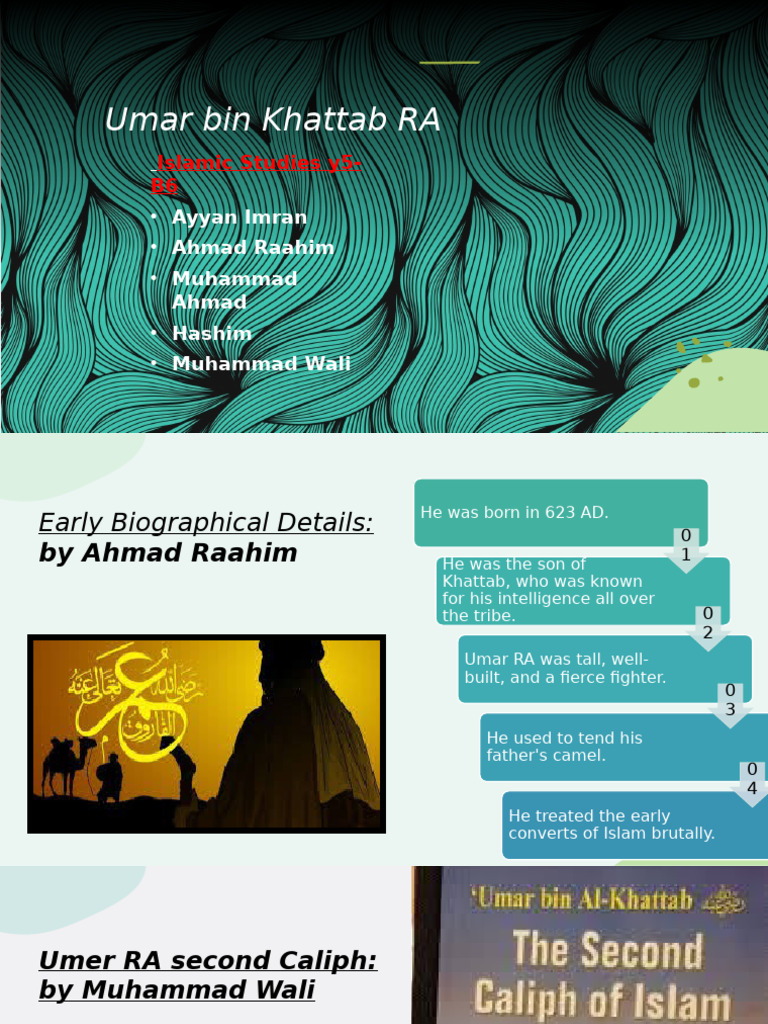 Umar bin Khattab: Life & Legacy | PDF | Umar | Muhammad