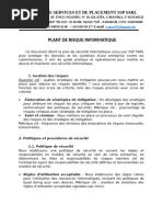 Exemple de Plan PSSI Guidé | PDF | Sécurité | Informatique