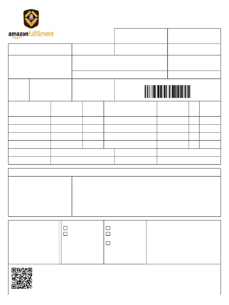 Amazon Bill of Lading Details | PDF | Cargo | Freight Transport