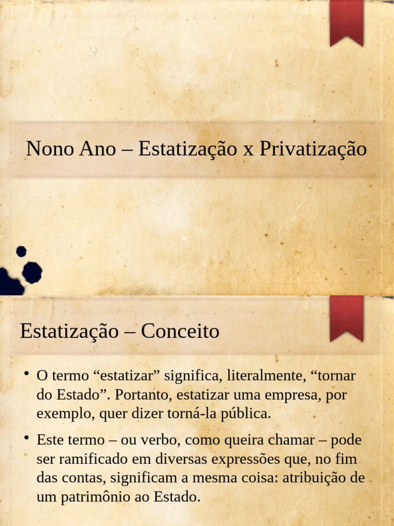 Estatização e Privatização no Brasil | PDF | Privatização | Economias