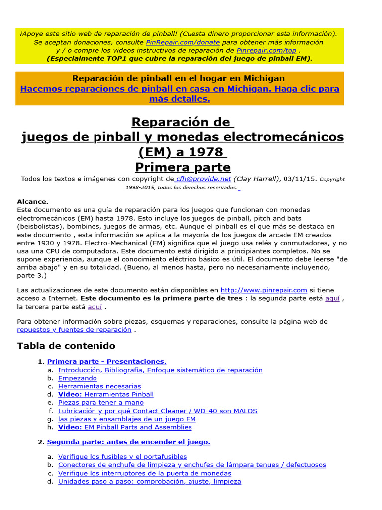 Pinball 1 | PDF | Aislador (Electricidad) | Transformador