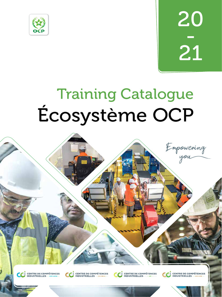 Catalogue de Formation CCI OCP 2020-2021 | PDF | Pédagogie | Capital humain
