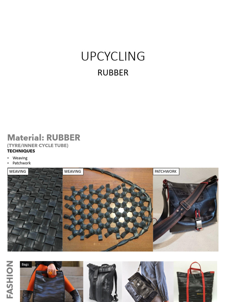 Upcycled Rubber: Creative Uses | PDF