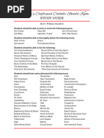 2023 Confirmation Mandatory Lessons | PDF | Ten Commandments | Eucharist