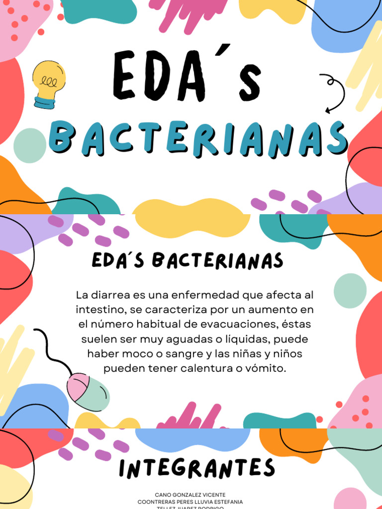 Edas Bacterianas | PDF | Diarrea | Higiene
