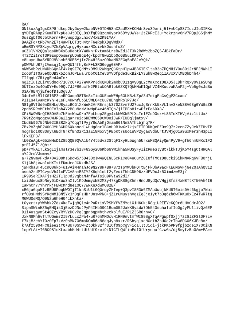 Encrypted Data Document Analysis | PDF