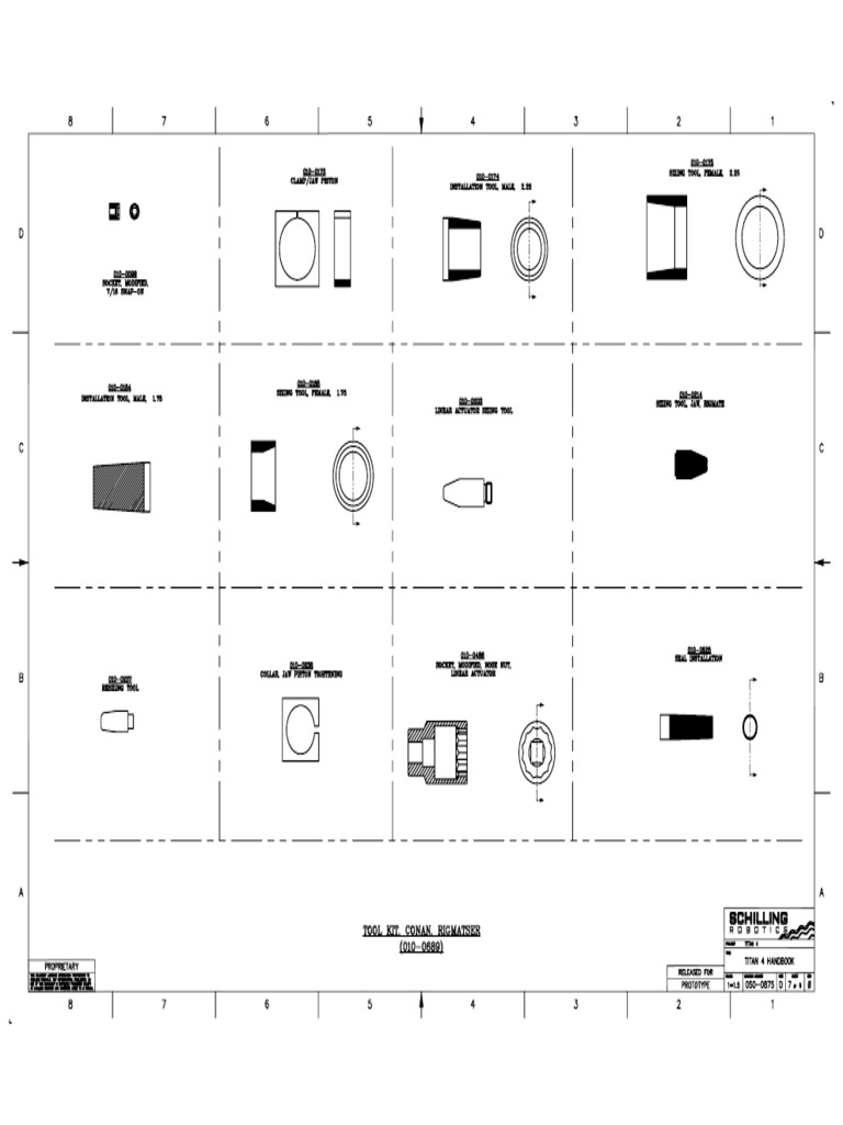 Titan Elbow and Tool Fixture List | PDF