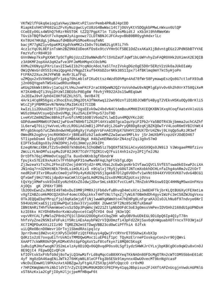 Encrypted Data String Analysis | PDF