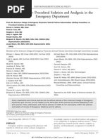 Clinical Policy_ Procedural Sedation and Analgesia in the Emergency Department[1]