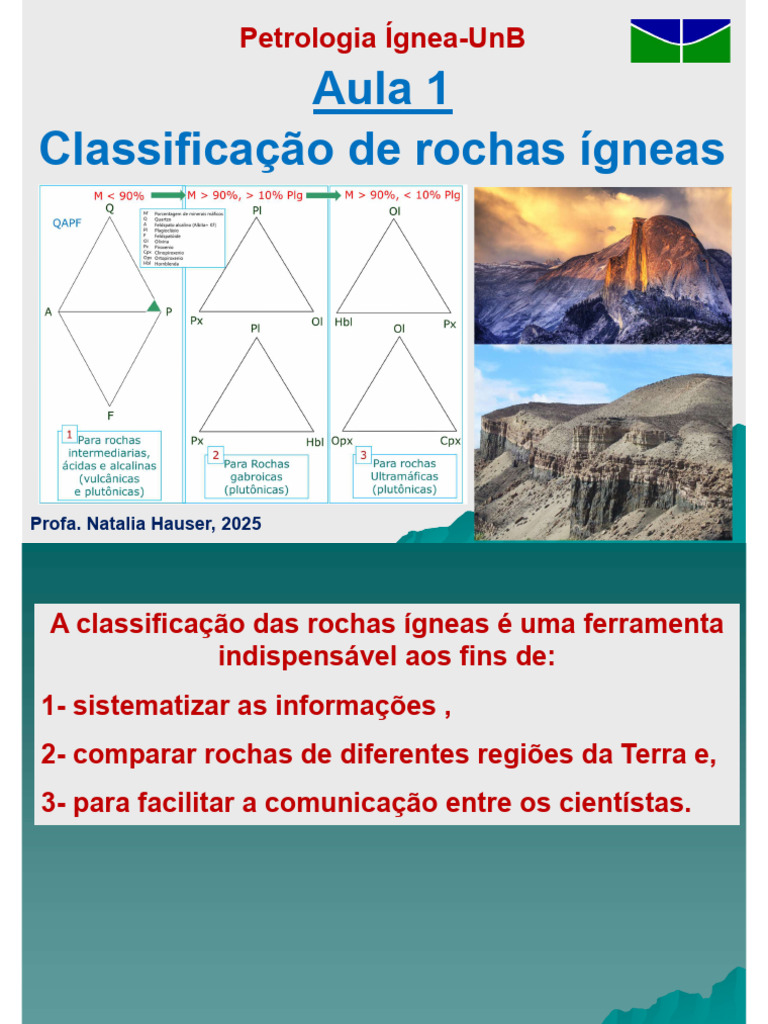 Classificação de Rochas Ígneas | PDF | Rocha ígnea | Magma
