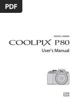 Download Nikon Coolpix P80 - User Manual en by Rufus1831 SN85329265 doc pdf