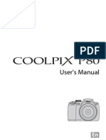 Nikon Coolpix P80 - User Manual (en)