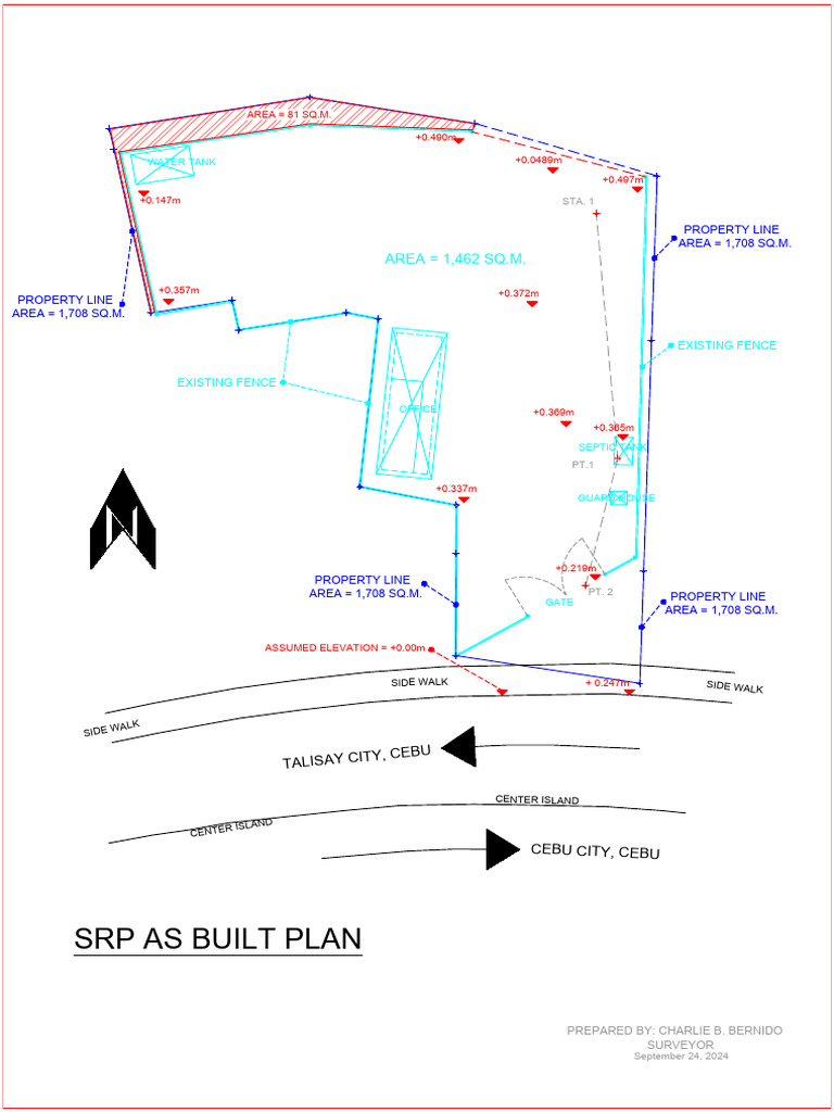 Cebu Property Survey Plan Details | PDF
