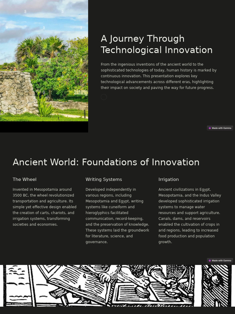 A Journey Through Technological Innovation | PDF | Quantum Computing ...