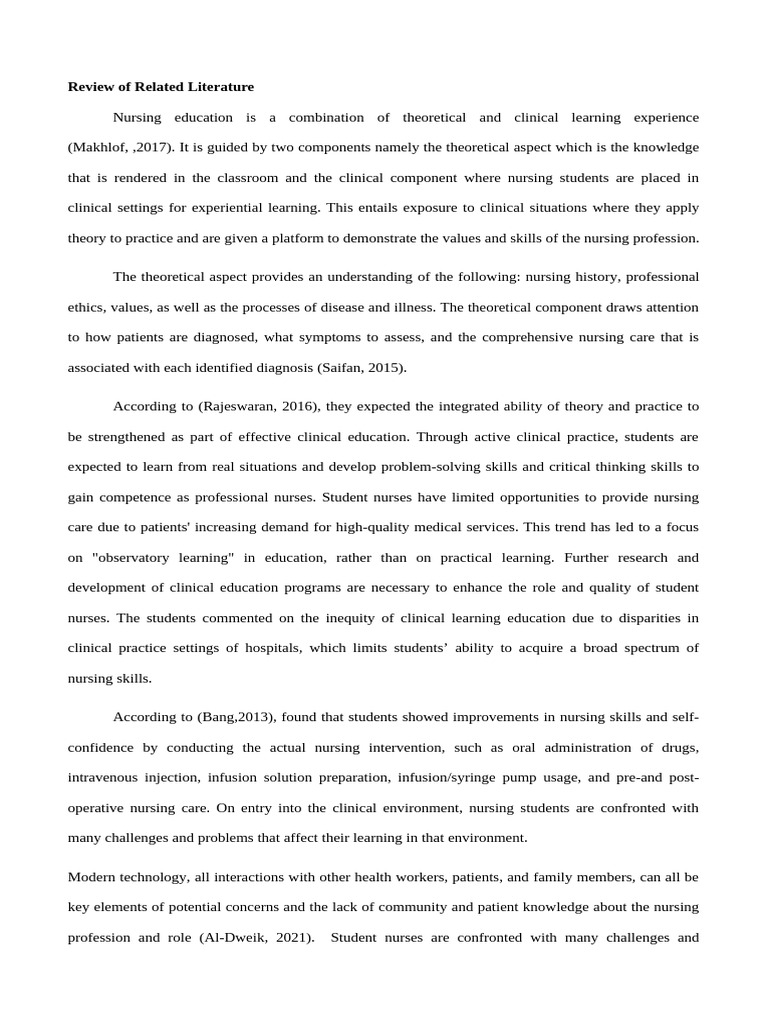 Challenges in Nursing Clinical Education | PDF | Nursing | Learning