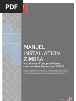 Download Manuel Installation Zimbra by Yv Peg SN85332441 doc pdf