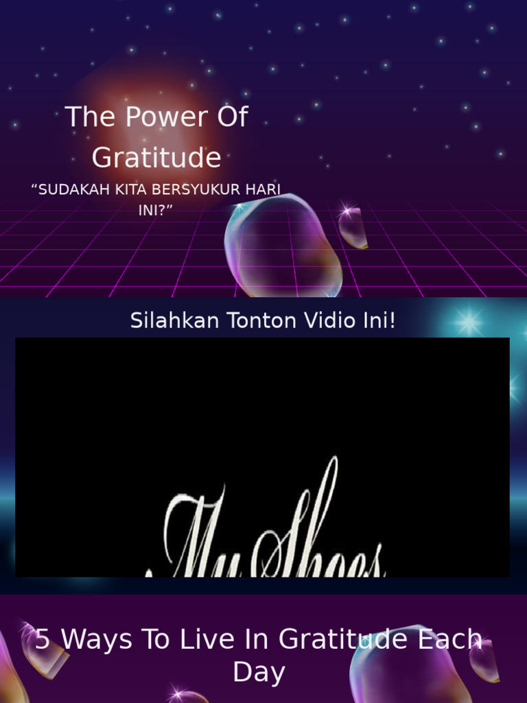 The Power of Gratitude | PDF