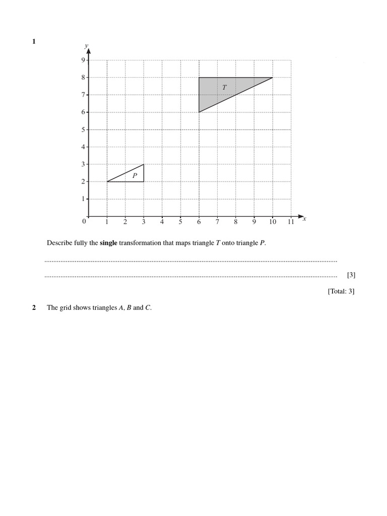 Triangle Transformations and Mappings | PDF | Mathematics | Algebra
