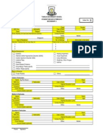 Student Bio-Data Form 2012 - Chen Yizhou