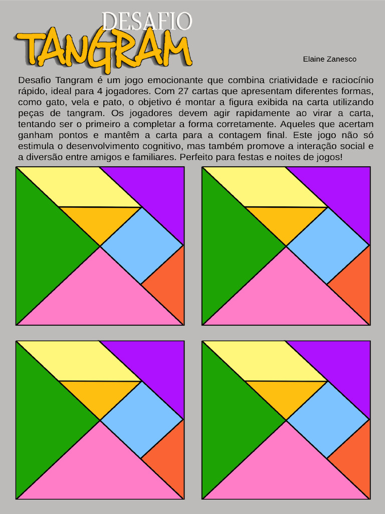 Tangram Completo PDF | PDF